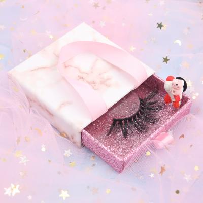 China Naturally Thick Eyelashes Wholesale Eyelashes 5d Super Fluffy 25mm Mink Lashes 100% Handmade Siberian Mink Eyelashes for sale