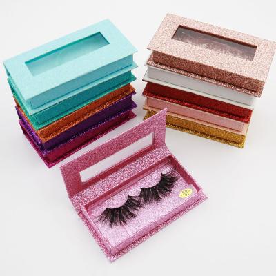 China Natural Mink Eyelash Long Eyelash Fluffy Lashes New Fashion Women Natural Thick False Eyelashes Handmade Natural Soft Fake Long Eyelashes for sale