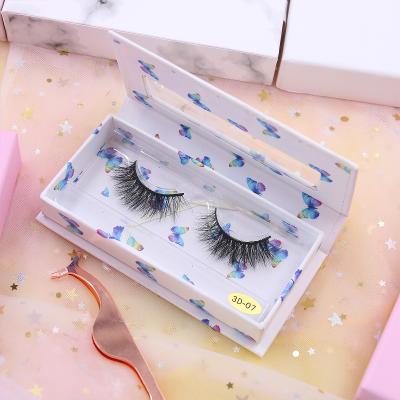 China Magnetic lashes magentic magnatic thick lashes with 6 magnets without eyeliner for sale