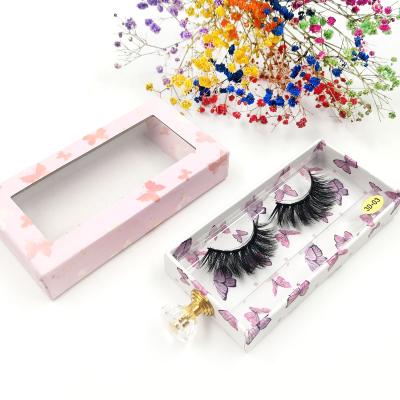 China Custom magnetic 3d lashes thick logo false eyelashes eyelash boxes wholesaler for sale