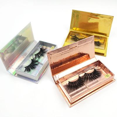 China Brand Private Label Mink Eyelash Packaging Box Custom Clean Super Flexible for sale