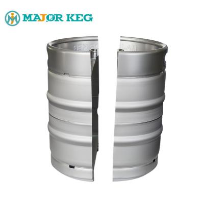 China Beer Customized US Standard 15.5 Gallon Beer Keg 60l Stainless Steel Beer Keg for sale