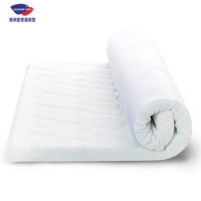 China 4 Inch Foldable Thickness Customized Size Memory Foam Bed Mattress Topper Full Size Cool Gel Foam Airy Memory Foam Mattress Topper for sale