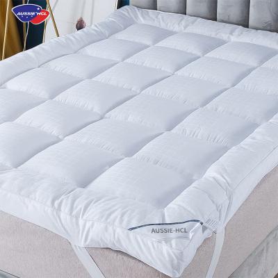 China 160x200 Amazon Mattress Topper For Double Bed Queen Waterproof Hot Selling Anti-allergic Ultra Soft Quilted Anti-Slip Pad for sale