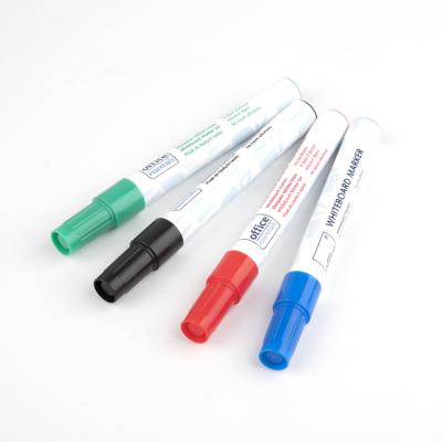 China Hot-selling Non-Toxic Alcohol-Based Colorful Marker Pen Set 4 Pcs White Board Painting/Drawing For Office for sale