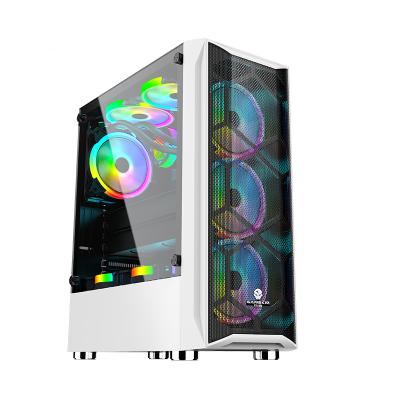 China Wholesale High Quality Horizontal Steel Atx Gaming Computer Desktop Case for sale