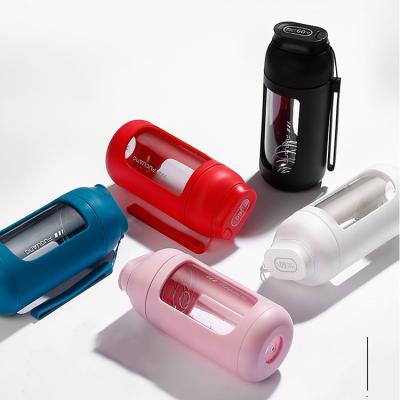 China 600ml Viable Shaker Cup Plastic Protein Water Shaker Bottle for sale