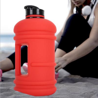 China Amazon Viable 3.78L/1 Gallon Bpa Free Water Bottle Tritan Logo Gym Jug With Time Hot Selling Custom Manufacturer for sale