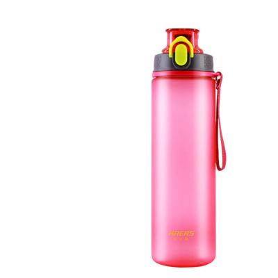 China Sustainable Motivational Fitness 750ml Sports Water Bottles With Time Marker And Straw 600ml Water Bottles for sale