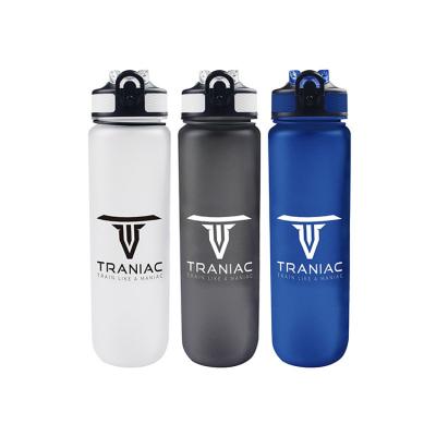 China Sustainable Sport 32oz Water Bottles With Durable Marker And Straw Large Wide Mouth Weatherproof BPA Free Non-Toxic for sale