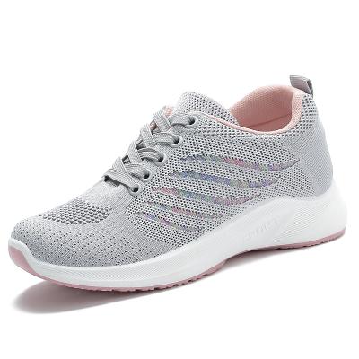 China New Fashion Lightweight Breathable Casual Women Walking Sneakers Leisure Sports Shoes Ladies for sale