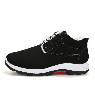 China Fashion Trend Black Winter Ankle Boots Shoes For Men Running Cheap Clearance for sale