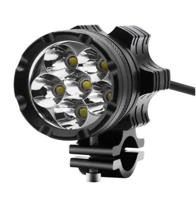 China Aluminum Alloy Lumins 1000 40w 6 Led Laser Projector Gun Headlights Automotive Led Lights Motorcycle Led Strobe Light for sale