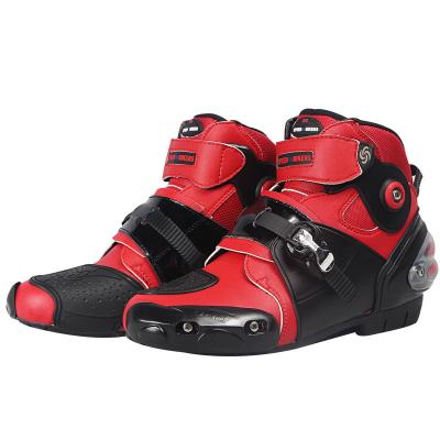 China A9003 Men's Breathable Motorcycle Motorbike Moto Boots Shoes Packing Shoes Pro Moto And Biker for sale