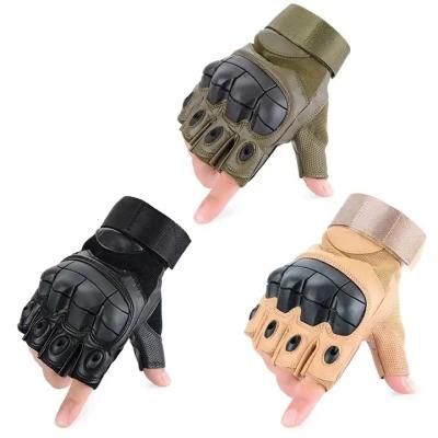 China Gear 2023 Breathable Moto Biker Half Finger Elasticity Touch Screen Moto Biker Moto Biker Half Finger Glove Motocross Motorcycle Breathable Fingerless Mount Protector for sale