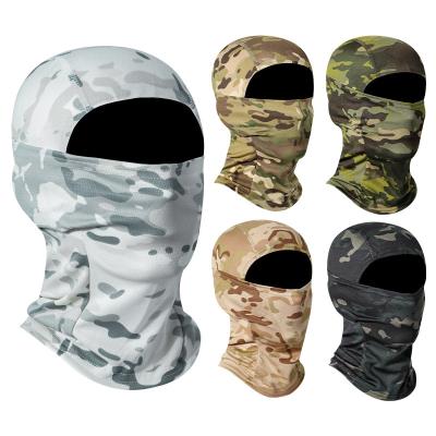 China Breathable Ski Mask Riding Quick Drying Balaclava Anti-wind And Sand Camouflage Sunscreen Protective Elastic Scarf for sale