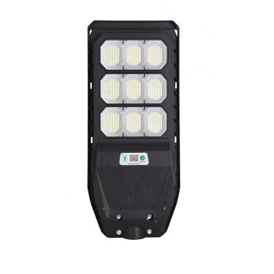 China ROAD Motion Sensor Dusk To Dawn Solar Lights Outdoor With Remote Control , IP65 Waterproof 300W All In One Solar Street Light for sale