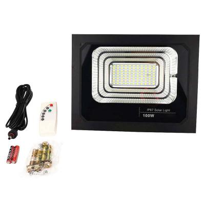 China Garden ip67 50W 100W 200W 300W commercial best quality outdoor waterproof 3 in 1 solar flood light led floodlight for sale