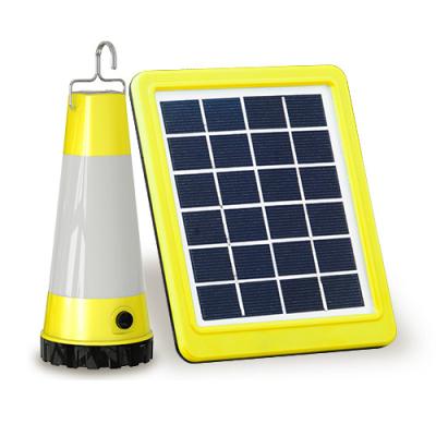 China Home Solar Lanterns Can Be Switched To Different Colors To Suit Different Scenes LED Warning Working Light for sale