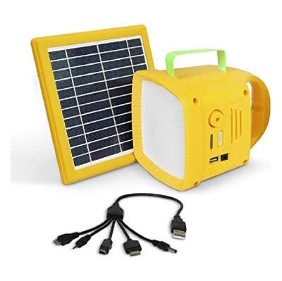 China Lightweight Solar Powered Multifunctional Home Work Lantern FM Radio Solar Powered System for sale