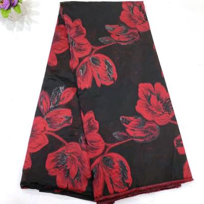 China Viable new design Tela de encaje organza jacquard fabric apparel tton organza lace fabric for woman dress for sale