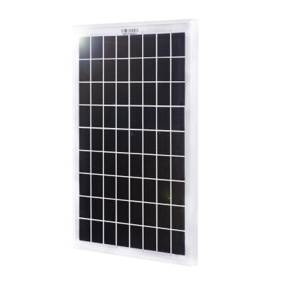 China 10w Pequenos painéis solares portáteis 340 X 240 X 17mm 10 Watt Painel solar monocristalino à venda