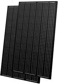 China 250w bis 290w Schwarze Solar-PV-Panels Polykristalline Solarenergie zu verkaufen