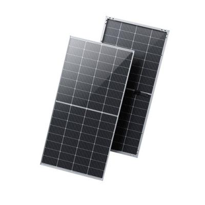 Cina 410 Watt IP68 pannelli solari bifacciali cristallini con telaio nero monocristallini HJT in vendita