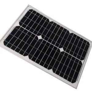 China Painel solar monocristalino de 30 W Bi painéis solares para carregamento de baterias de 12 V fora da rede à venda