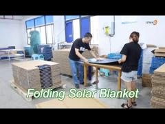 100w solar blanket portable solar panel blanket