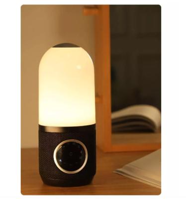 China Modern Mega Customer LOGO 360 Full Range Bass White Noise BT5.0 Firefly Music Lamp For Helping Sleep for sale