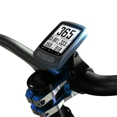 China Wireless GPS Bike Computer GPS Bike Computer Bike Speedometer Odometer Connect to Various Devices 53*89.2*20.6mm for sale