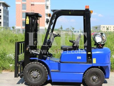 China Made in china LPG Forklift Hydraulic 2.5t LPG Gasoline/Liquefied gas/Natural  Forklift with nice quilty and good price for sale