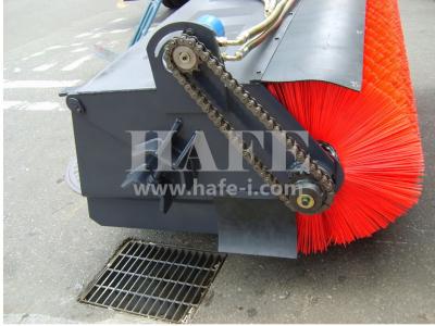 China Angle Broom sweeper skid steer loader for sale