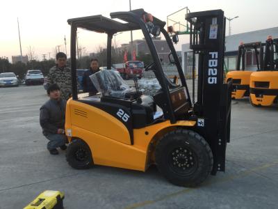 China FB25 48v/630Ah  2.5t stacker Environmental protection electric forklift for sale