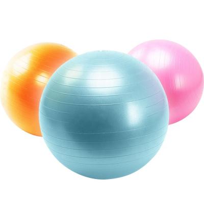 China Eco-friendly Fine Particle Exercise Balance Stability Fitness Yoga Gym Anti Burst Ball for sale