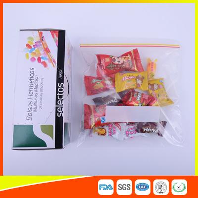 China O petisco Ziplock plástico durável ensaca para o produto comestível dos doces/armazenamento dos biscoitos à venda