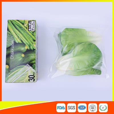 Chine Sacs zip-lock de stockage de congélateur d'espace libre rescellable de LDPE pour le légume à vendre