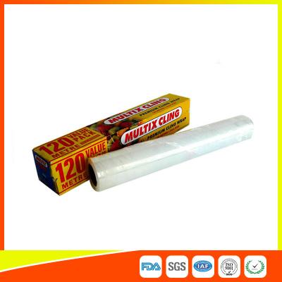 China Customized Household Plastic PE Cling Flim Wrap Food Grade 120 Meter Length for sale