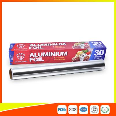 China Categoría alimenticia modificada para requisitos particulares del rollo del papel de aluminio de la cocina, papel de embalaje de aluminio en venta