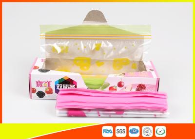 Chine Sachets en plastique roses de empaquetage de serrure de fermeture éclair de lèvre, sacs faits sur commande de serrure de fermeture éclair pour Supermaret à vendre