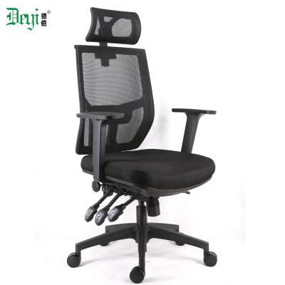 China Adjustable (Height) Wholesale Customized Newest Black Mesh Executive High Office Chair for sale