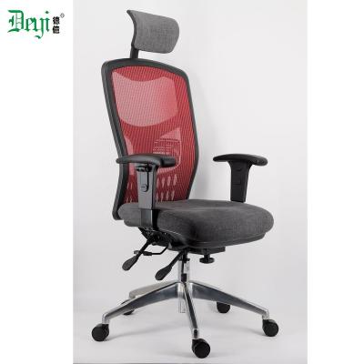 China Luxury (Height) Design Adjustable Office Furniture High Back Chair With Headrest for sale