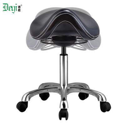 China (Height) 360 Degree Swing Adjustable Function Best Popualr High Quality Dining Chairs Saddle Seat Comfortable for sale