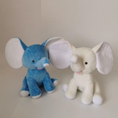 China Free Sample Lovely Cheap Colorful Ear Elephant Plush Toy Big Stuffed Cute Elephant Toy Promotion Custom Plush Toy for sale