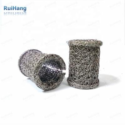 China Knitted Weave Knitted Wire Mesh Exhaust Clamp Fittings, EGR Clamps And Splitrings for sale