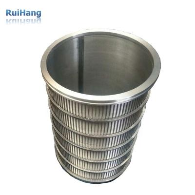 China Custom Wholesale Non Woven Manufacturer Wedge Wire Johnson Screen Filter For Industrial Filtration for sale