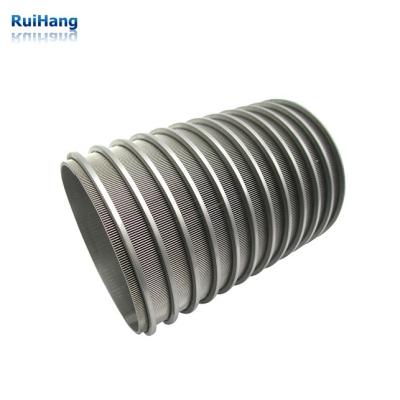 China Non Woven Wedge Wire Screen Cylinders , Water Filter Basket Outside To Inside Type for sale