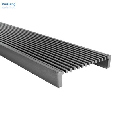 China Non Woven Galvanized Steel Rainwater Ditch Drain Grating Ditch Cover for sale