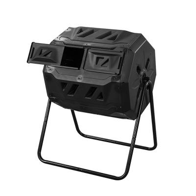 China (34.8 Gallon) 160L Backyard Compost Tumbler Efficient Composting Trash Can, Organic Fertilizer Making Tools for sale